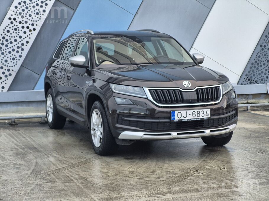 Skoda Kodiaq 2.0 Tsi Scout 4x4. 132 kw / 180 ZS. Tehniskā apsakte uz diviem