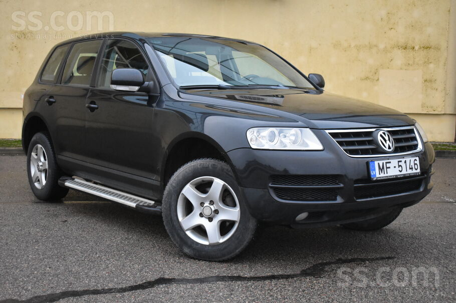 Volkswagen VW Touareg (2006.g) Melna met. 