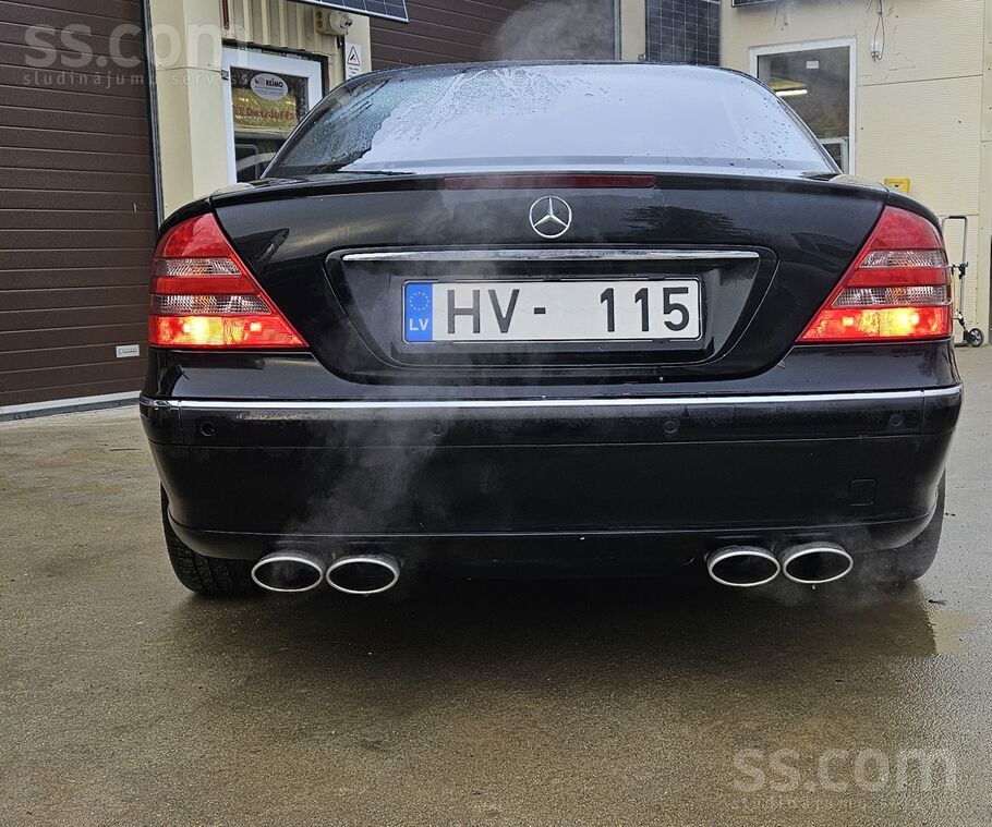 Uz tirdziņu dodas superīgs auto - Mercedes Benz Cl500, V8, 5litri, 225kw/306