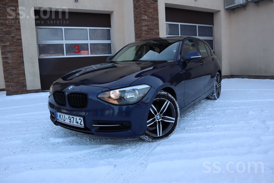 BMW F20, Sport line, 1.6i, Manuālis, 100Kw. TA 09.2026 ar vērtējumu 0.
N