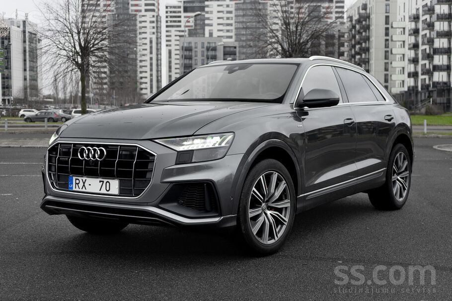 Audi Q8 3.0Tdi 50 Quattro. Servisa vēsture pie dīlera.
Iegādāta pie ofic
