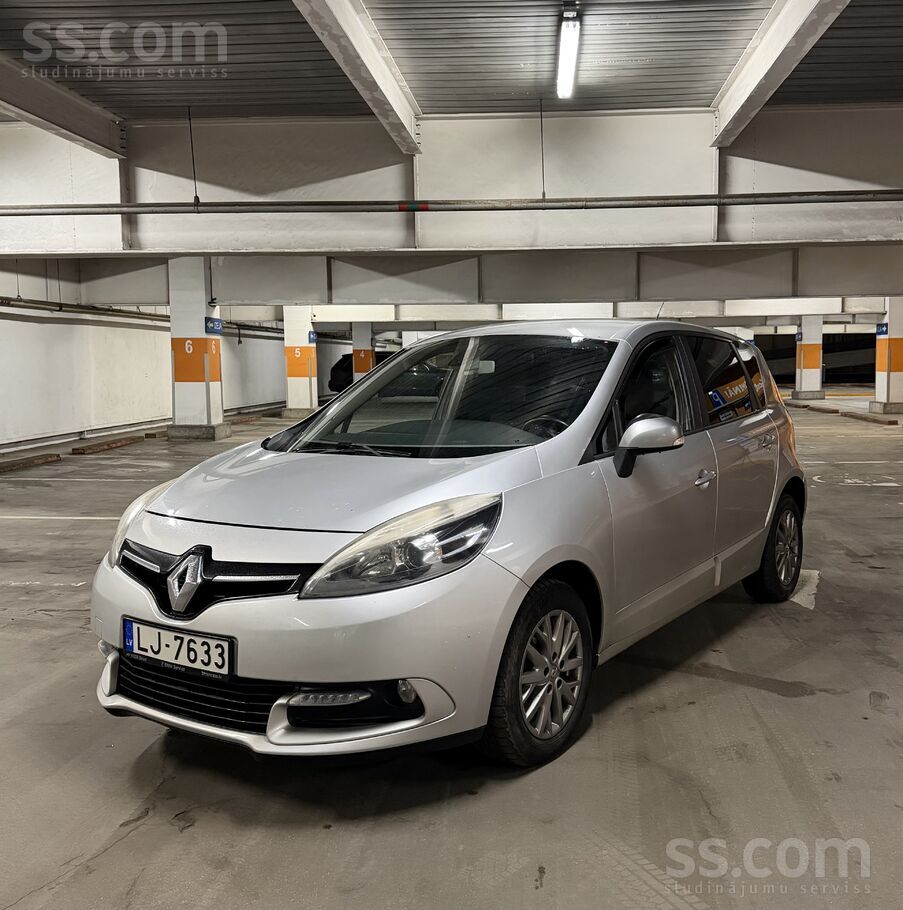 Pārdodu uzticamu un ekonomisku Renault Megane Scenic ar 1.5 dīzeli un manuāl