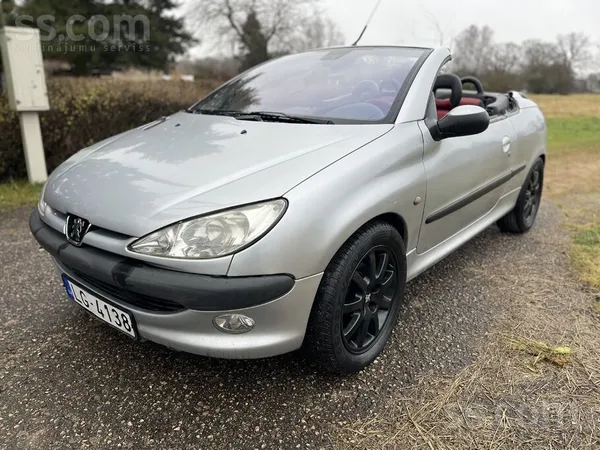 Peugeot Kabriolets Automats 206cc , izieta jauna apskate.