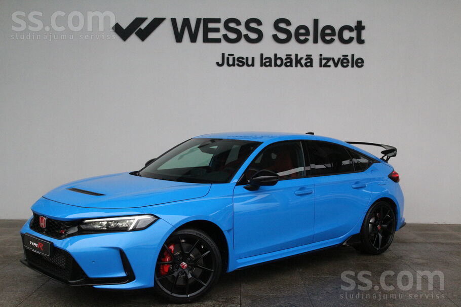 Honda Civic Typer 2.0 Vtec Turbo MT / 2025.G. 

Ražotāja garantija līdz 20