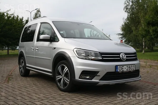 Volkswagen VW Caddy Alltrack 2.0D, ar 110kW/150zs