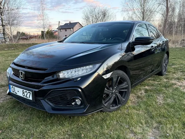 Tikko ievests. Civic 1.6 I-Dtec Exclusive Premium. Oriģināls, viegli pārbaud