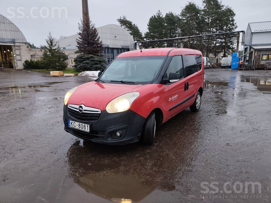 Opel Opel Combo darba kārtībš, pirmā reģistrācija 14.08