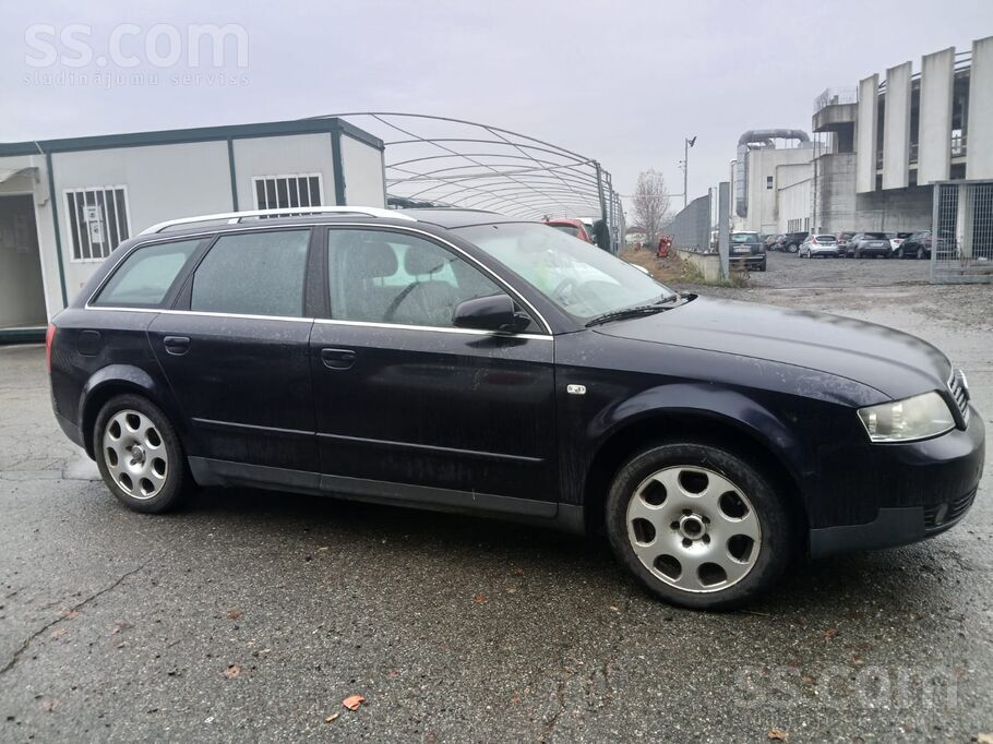 Audi A4 2.5 V6 Tdi quattro
Pārdodas labs un kopts auto no Itālijas.
A