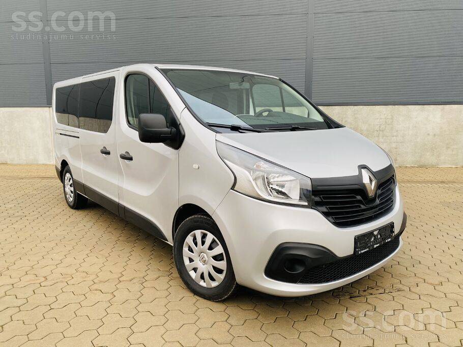 Renault Latvijā nav ekspl. Garā bāze. 9 vietas. cena ar Pv