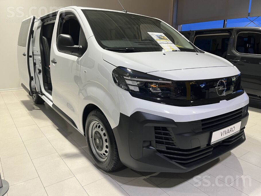 Jaunais Opel Vivaro Bluehdi
Pieejams pie mums Opel centra, Krasta iela 66