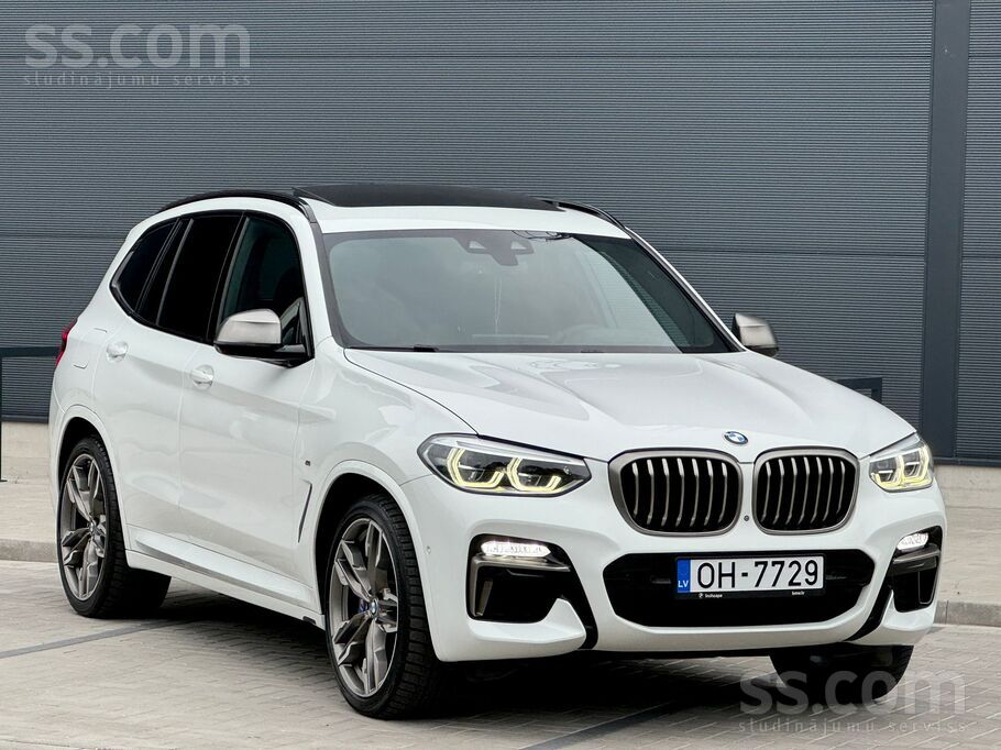 BMW BMW X3 M40i Teicamā stāvoklī Balta krāsa