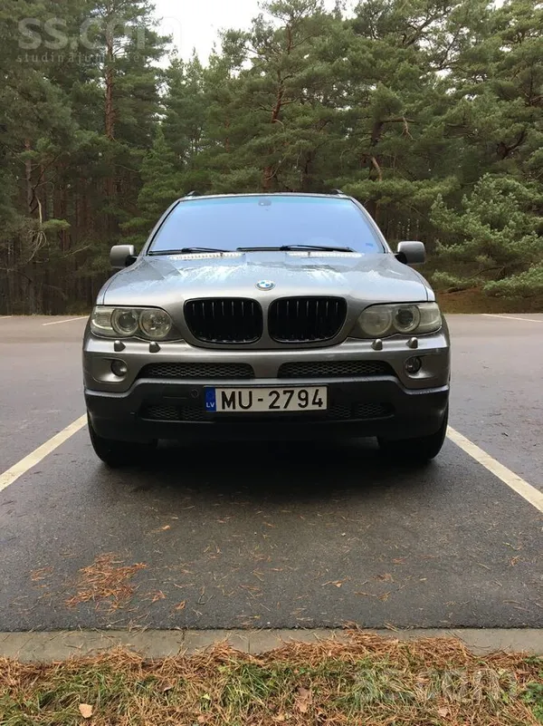 BMW E53 ar 4.4i dzinēju un oriģinālu 233700 km nobrauk