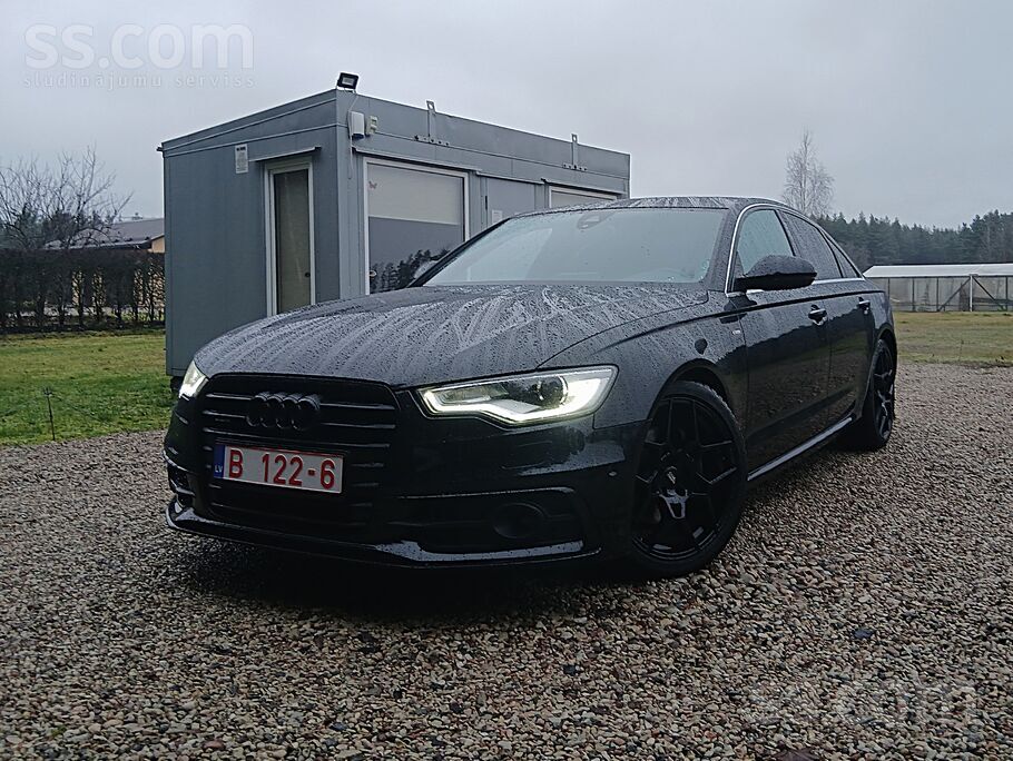 Audi Tikko no Vācijas. Audi A6 C7 3.0 Tdi Quattro S-lin