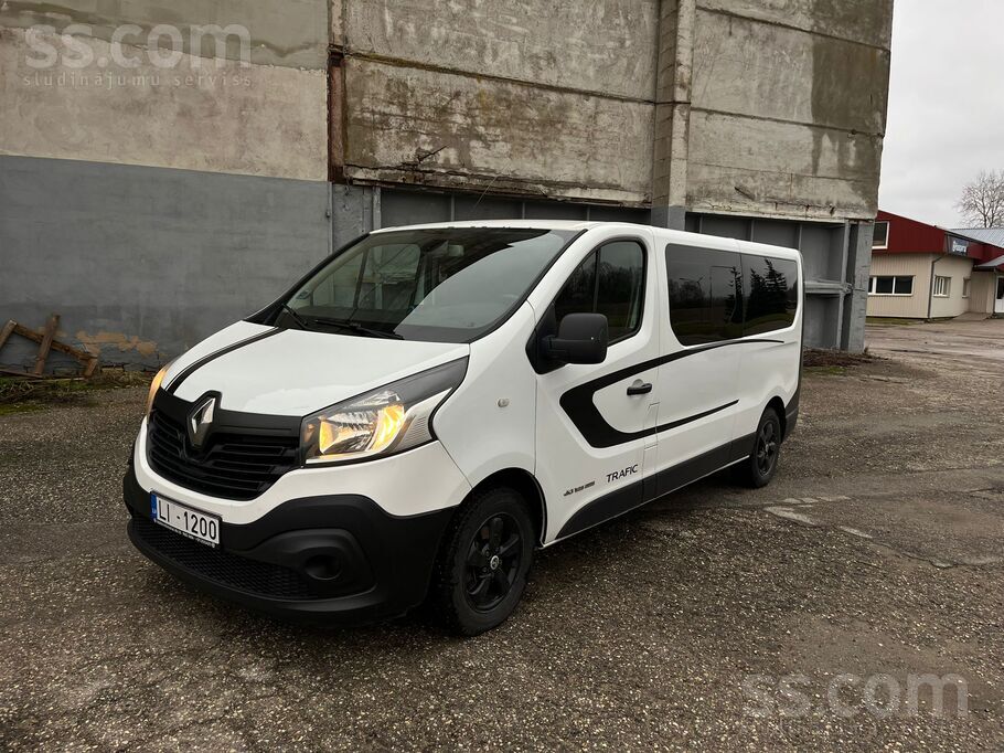 Renault Pārdod Renault Trafic, 1.6D, 92Kw, 9 sēdvietas.