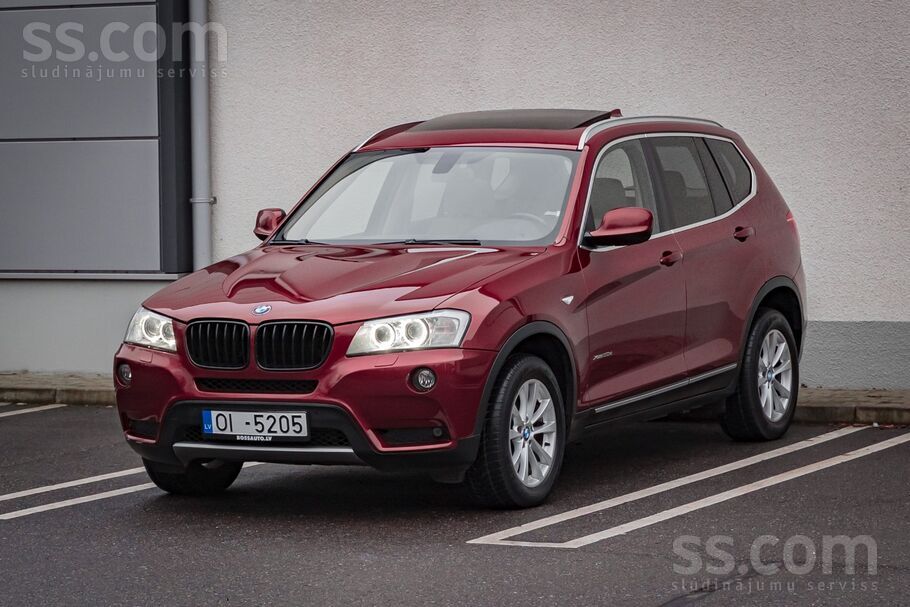 BMW BMW X3 Xdrive 3.0 dīzelis 155kw, Automāts. 