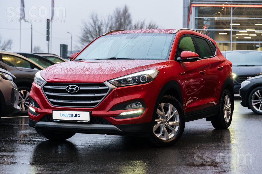 Hyundai Tucson 1.6 Benzīns 176zs; Laba komplektācija; Garantija.
12 mēne
