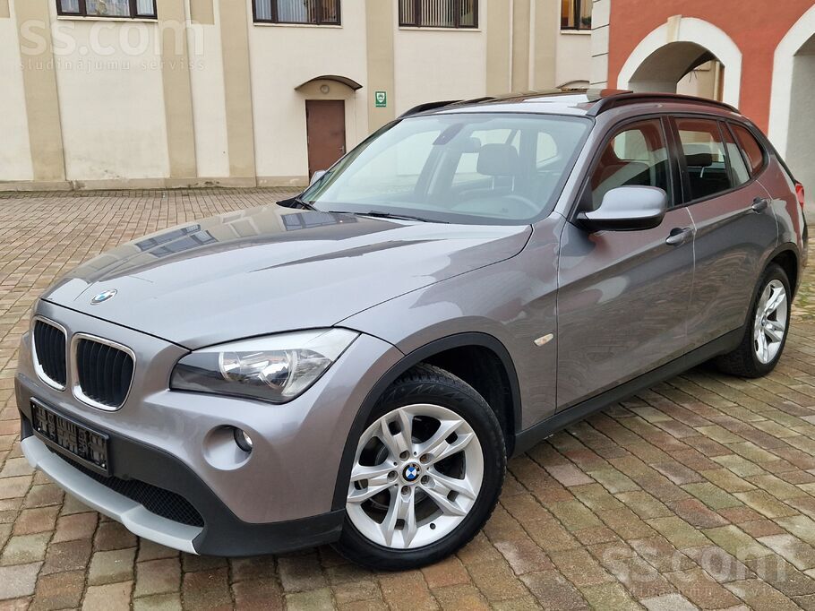 BMW Tikko no Beļģijas. X1 X-drive 2.0d 105kw, 6 manuāl