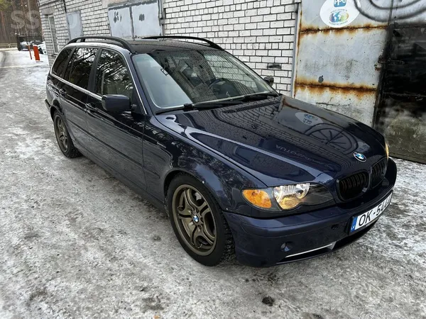 BMW Pārdodu e46 330d 135kw. Jauna TA. Oriģināls nobrau