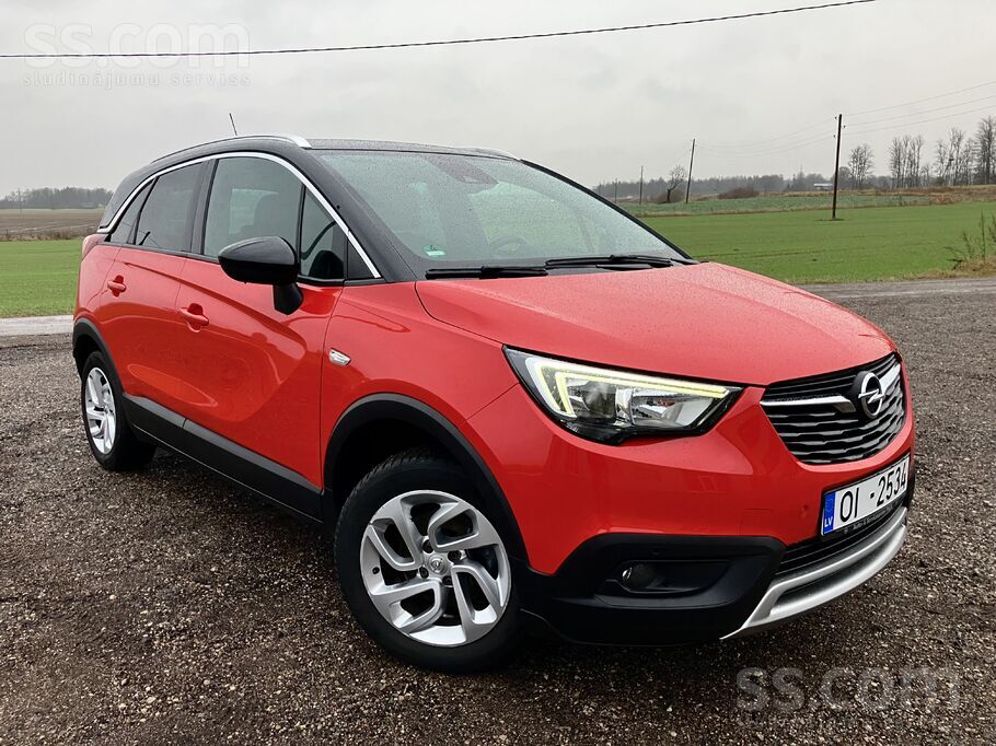 Auto no Vācijas, pirkts oficiālā izsolē. 
Opel Crossland Innovation 1.2 Tur