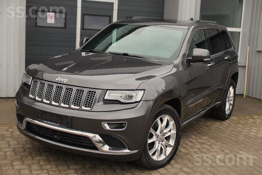 Jeep Grand Cherokee, Summit, Tikko no Vācijas.
169245.km oriģināsls 100%.