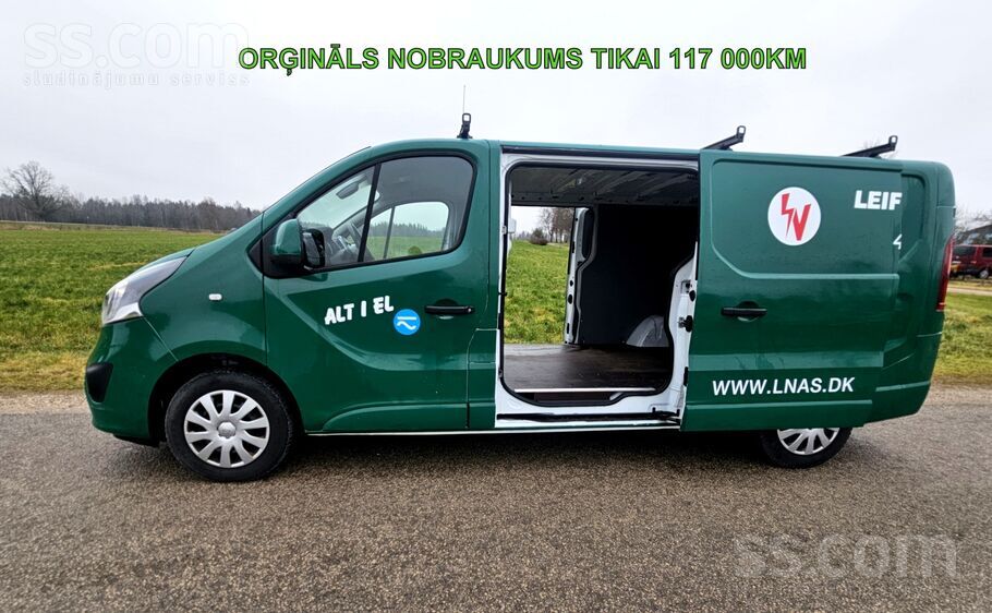 7300Eur+Pvn
1.6 Cdti 88kw (120zs) N1,
100% orģinālais nobraukums tikai 1