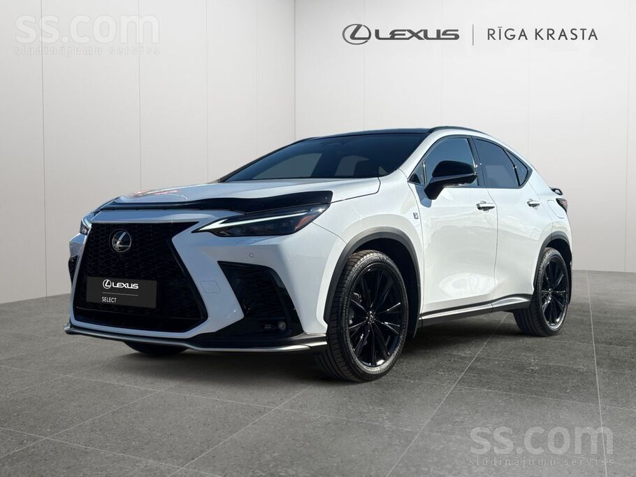 :Lexus Nx350H, 2024 gada, komplektācija - F-Sport. 
2.5 hibrīddzinējs, auto