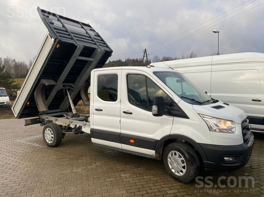 Ford Transit 2.0 Ecoblue (95.6kW, 130Zs). 7 sēdvietas, pilnā masa 3500Kg. Kr