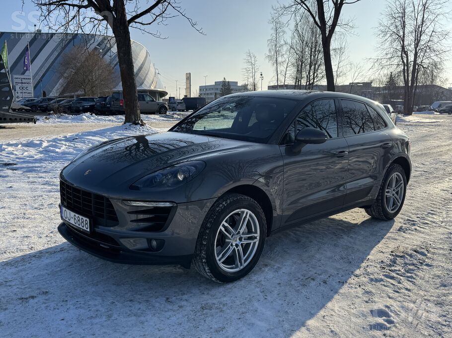 Porsche Macan. 3.0 Dīzelis. Auto teicamā stāvoklī. Noskrējiens 219tkm, 100%