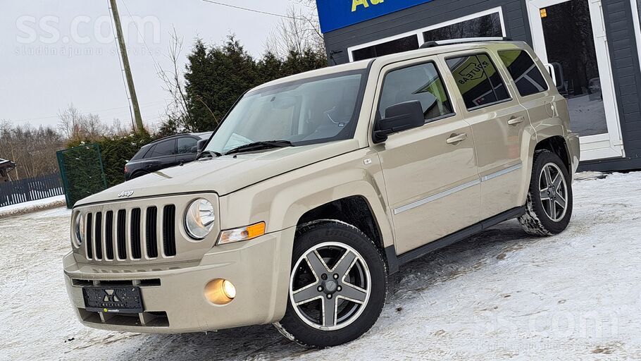 Jeep Patriot Limited 4x4, tikko ievests
2.4 benzīns (125Kw/170Zs)
Pirmreiz