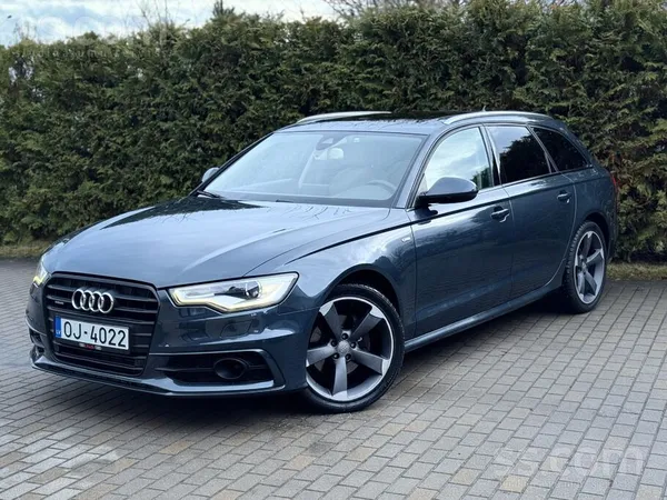 Audi Tikko no Beļğijas Audi A6 S-Line Quattro
