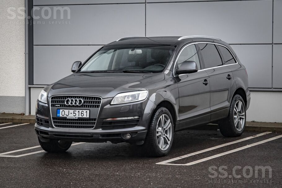 Audi Q7 Quattro 3.6 benzīns 206kw, Automāts.
Auto labā tehniskā un vizuā