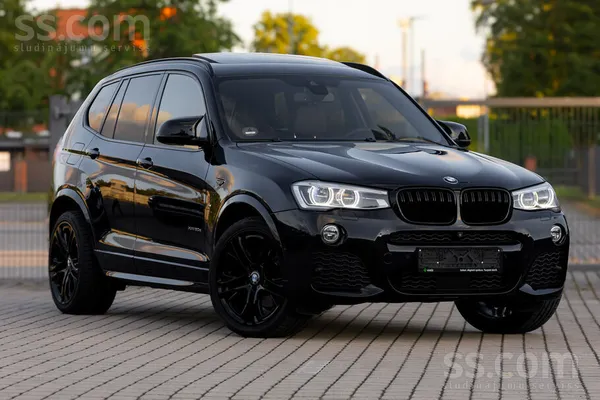 BMW Tikko ievests 2017.gada BMW X3 M-Pack 3.0D/190kw f