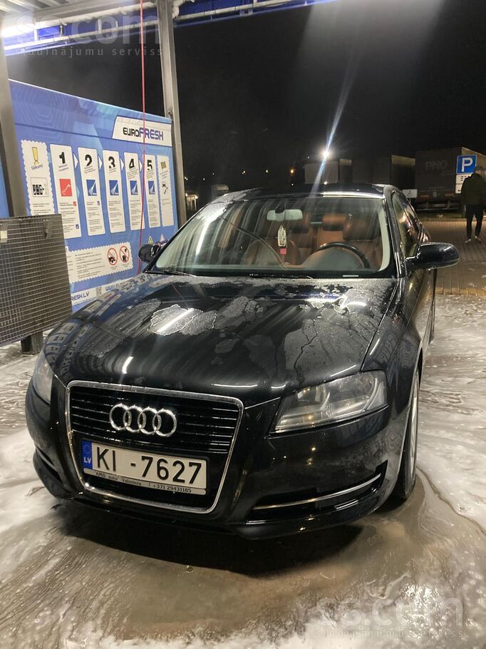 Pārdodas labs Audi A3.
Jauna T. A. 2011. gada izlaidums, 1.6. Tdi. (77Kw),