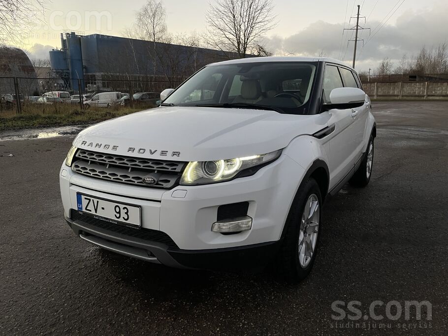 Tikko no Vācijas,
Range Rover Evoque, 2.2 dīzelis 110 kw,
Piereģistrēts