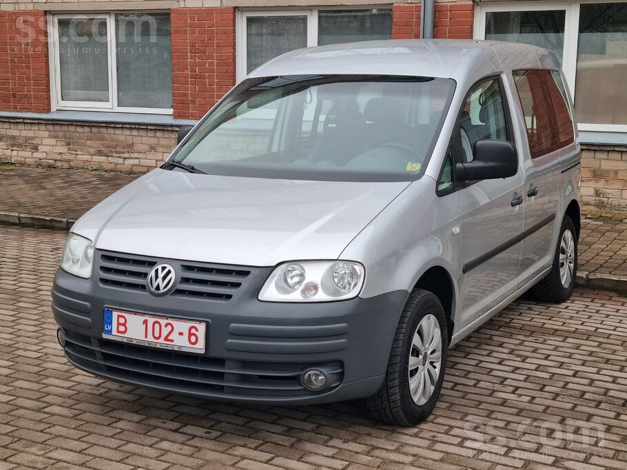 Volkswagen Tikko no Vācijas VW Caddy Life, 1.9 Tdi, 77 kw, 5 