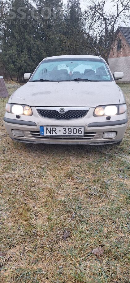 Tirgoju Retu Modeli Mazda 626 Sedanu. 2.0 Benzīna dzinējs, 100Kw. Oriģinālai