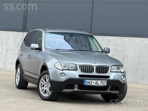 BMW Bmw X3 3.0d 160kw Sport Paket Manuālā kārba. Tikko