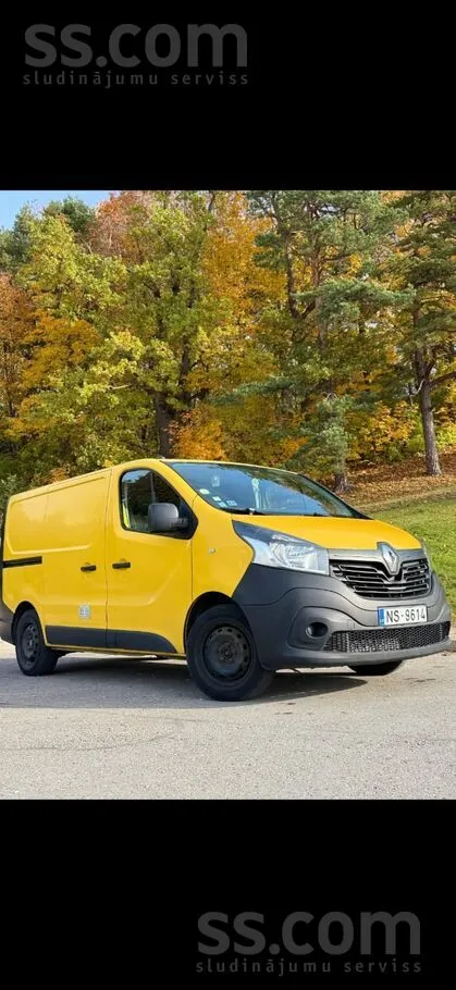 Renault Trafic 1.6Dci 107kw. Jauna TA. Veiktas visas apkop