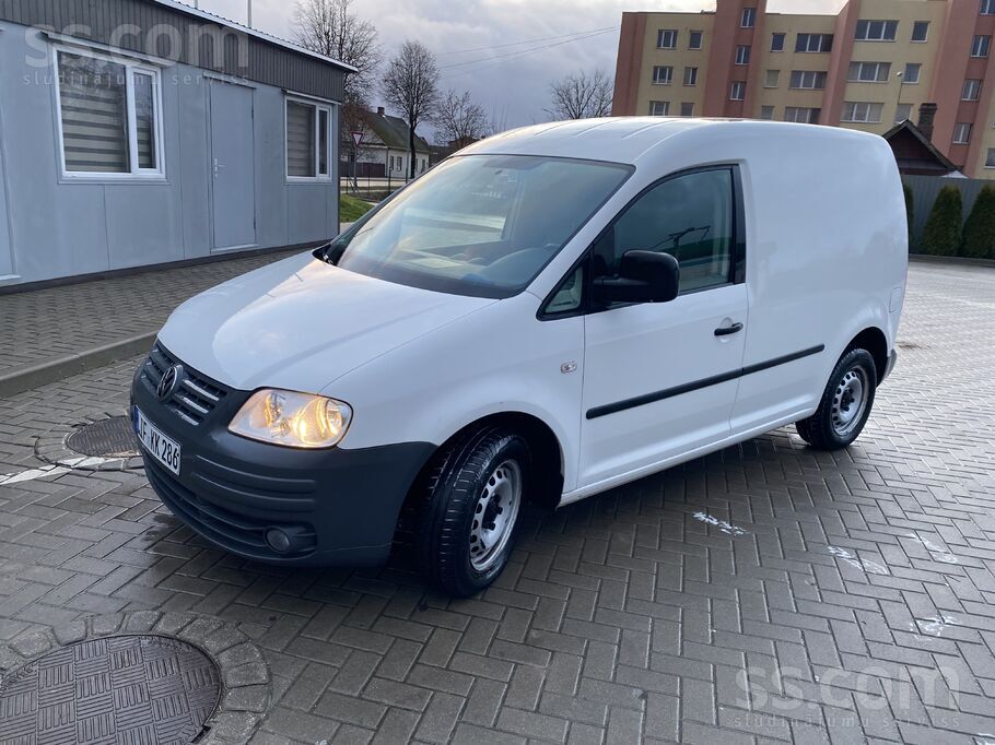 Pārdod VW Caddy 1, 9Tdi-77Kw. Teicams auto bez rūsas, servisa vēsture ar 280