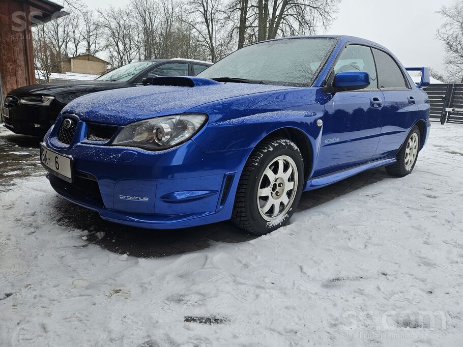 Subaru Impreza Wrx Prodrive, 300Zs. 2005g. , tikko izieta tehniskā apskate,