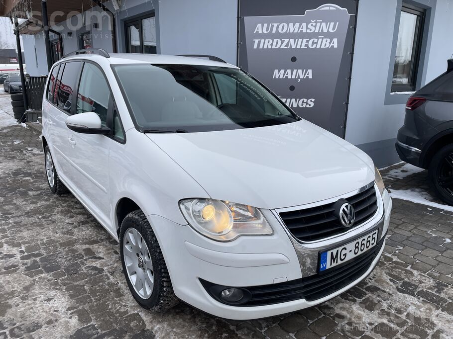 Volkswagen 2009 Vw Touran 1.9 Dīzeļdegviela 77kw/105zs Manuāl