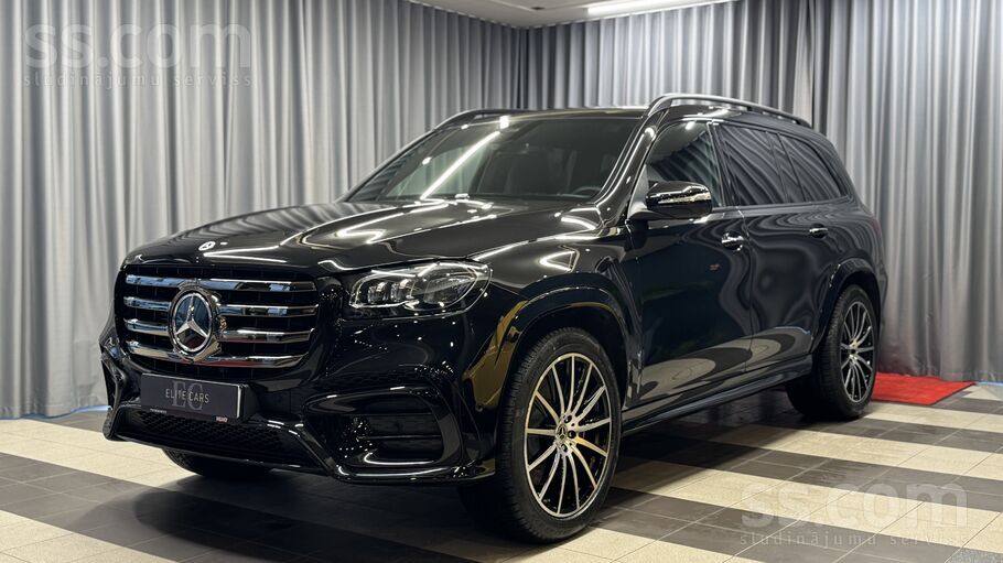 Rūpnīcas garantija. Mercedes Gls 450d Amg 4Matic 270kW/362zs
- Sadarbībā