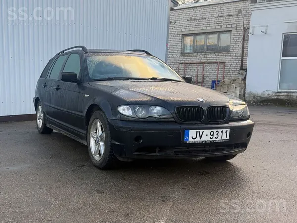 BMW Tiek tirgots labs 320d E46 ar 6 pakāpju manuālo kā