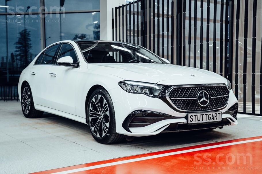 Mercedes Benz E220 D Avantgarde. Pilna rūpnīcas garantija bez nobraukuma ier