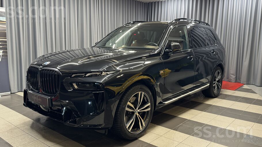 Garantija. BMW X7 xDrive40d Lci M sport pakotne 250kW/340zs
- Jaunu auto