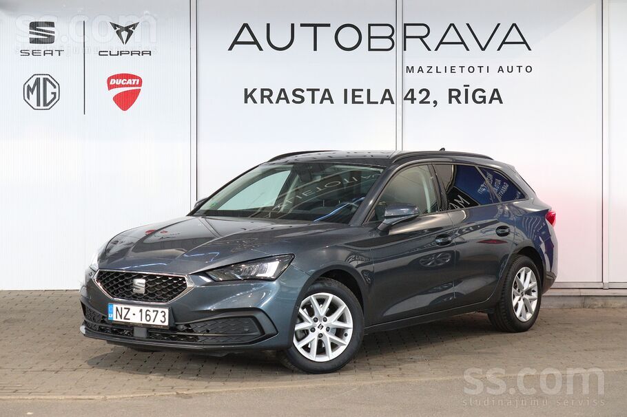 Piedāvājam Seat Leon Sportstourer. 1.5 benzīna dzinējs. 110Kw/150Zs. Automāt