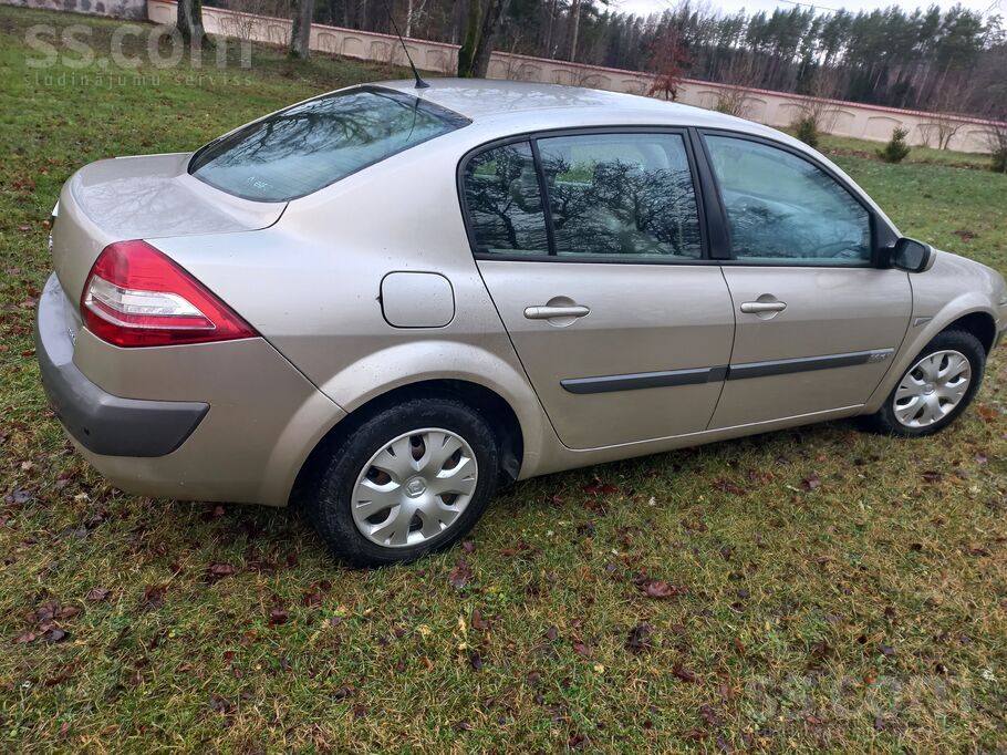 Pārdodu Renault Megane, labā tehniskā un vizuālā stāvoklī. Tehniskā apskate