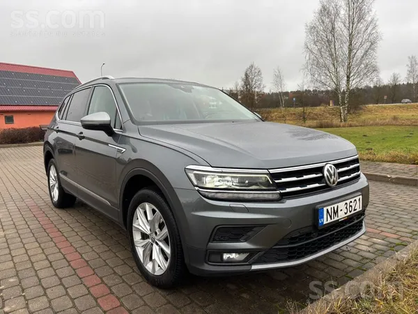 Volkswagen Ietilpīgs un komfortabls VW Tiguan Allspace ar bag
