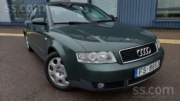 Audi Automāts. Audi A4 2.4 benzīns 125kW. Bez rūsas.