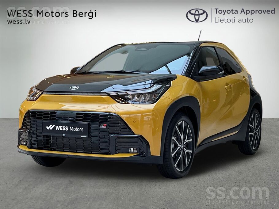 Jauns auto. Aygo X Crossover Hybrid 115 (116 hp) E-Cvt GR Sport
Automašīn